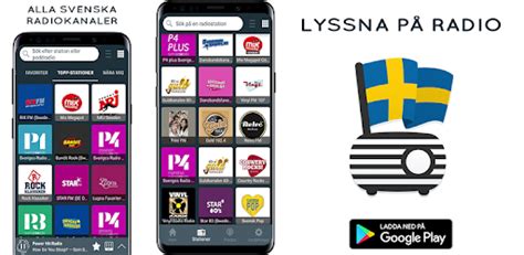 sveriges radio|svenska radiokanaler.